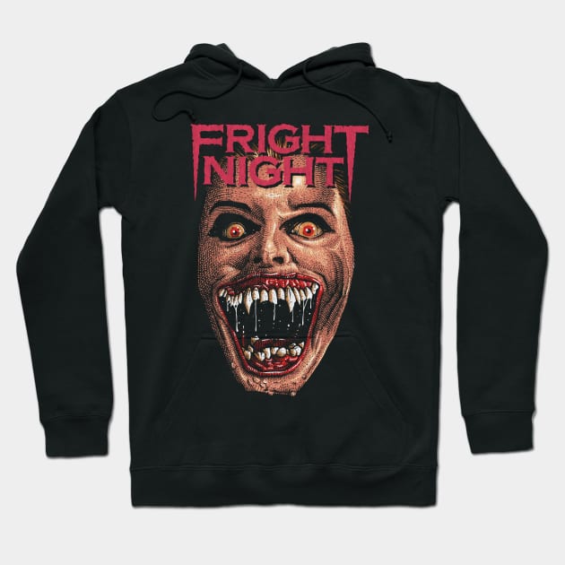 Fright Night, Horror, Cult Classic, Vampire Hoodie by PeligroGraphics